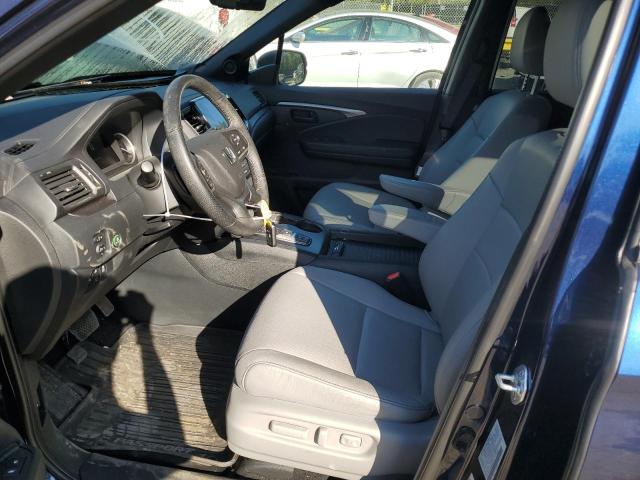 5FNYF7H59NB005913 - 2022 HONDA PASSPORT EXL ლურჯი ფოტო 7