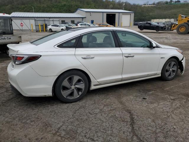 KMHE34L1XGA029742 - 2016 HYUNDAI SONATA HYBRID WHITE photo 3