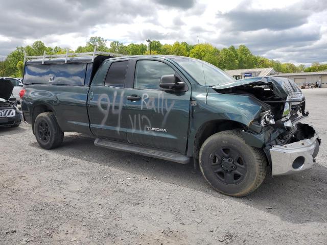 5TFCT54128X002419 - 2008 TOYOTA TUNDRA DOUBLE CAB GREEN photo 4