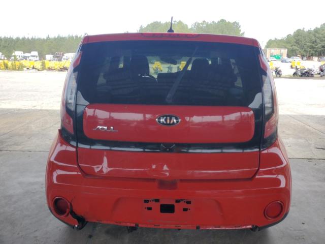 KNDJP3A56J7517758 - 2018 KIA SOUL + RED photo 6