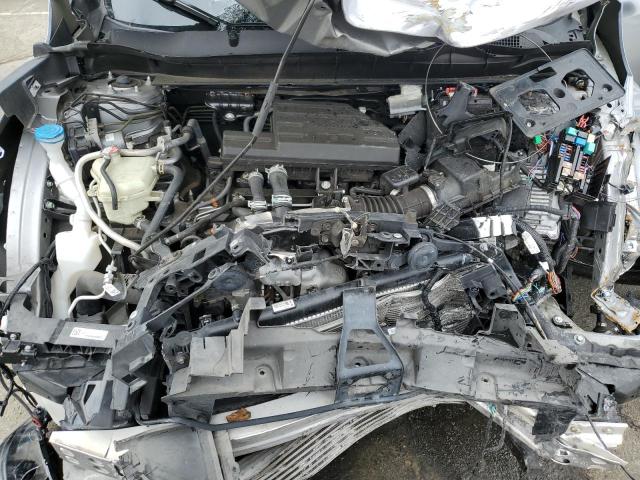 7FARW1H51ME015999 - 2021 HONDA CR-V EX SILVER photo 12