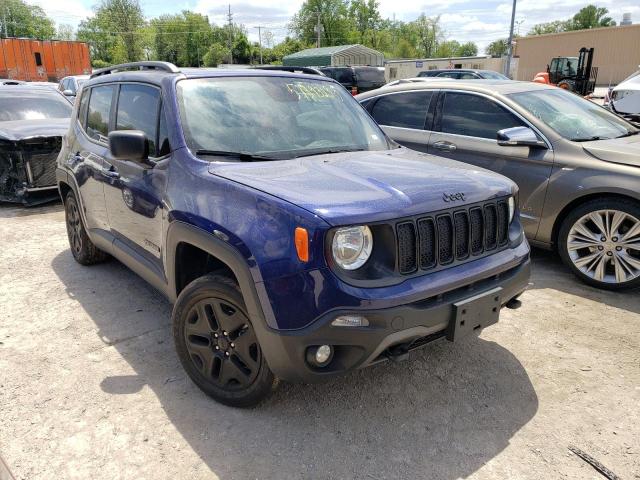 ZACNJBAB1KPK77698 - 2019 JEEP RENEGADE SPORT BLUE photo 4