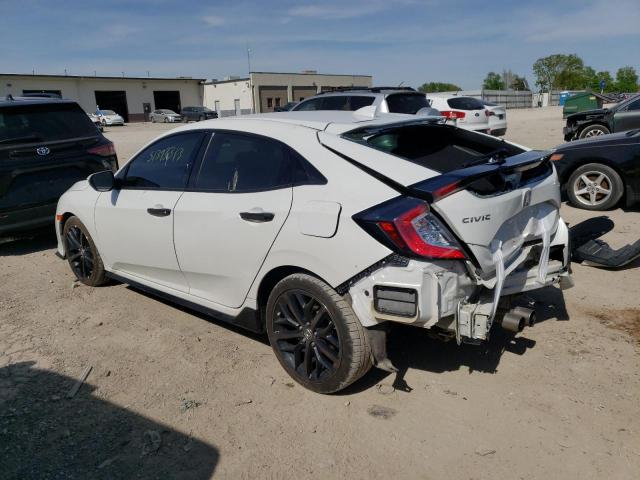 SHHFK7H4XMU217923 - 2021 HONDA CIVIC SPORT 白色 照片 2