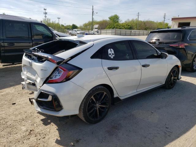 SHHFK7H4XMU217923 - 2021 HONDA CIVIC SPORT 白色 照片 3