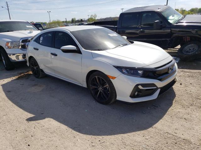 SHHFK7H4XMU217923 - 2021 HONDA CIVIC SPORT 白色 照片 4