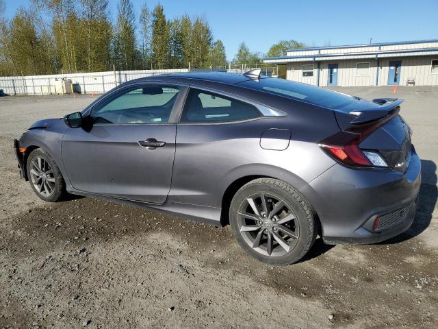 2HGFC3B35KH353599 - 2019 HONDA CIVIC EX GRAY photo 2