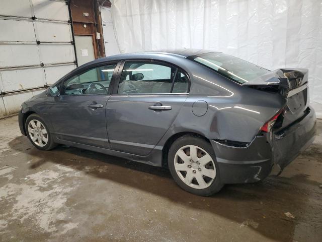 2HGFA1F59BH302810 - 2011 HONDA CIVIC LX GRAY photo 2