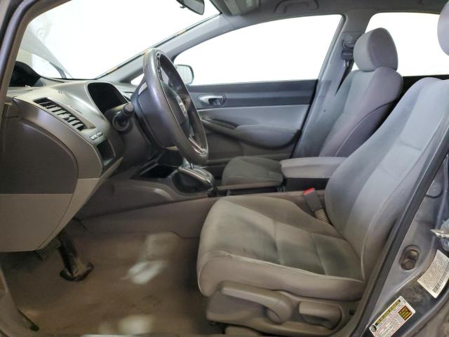 2HGFA1F59BH302810 - 2011 HONDA CIVIC LX GRAY photo 7