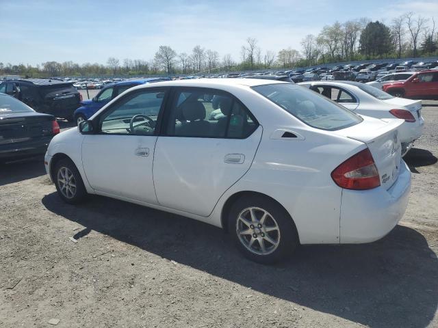 JT2BK12U710015677 - 2001 TOYOTA PRIUS WHITE photo 2