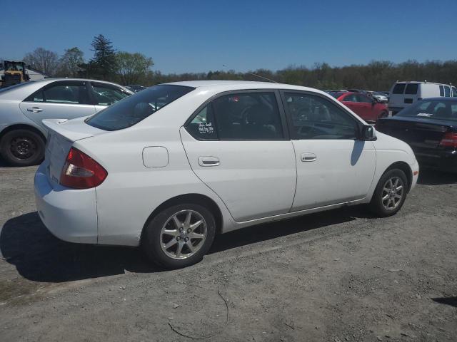 JT2BK12U710015677 - 2001 TOYOTA PRIUS WHITE photo 3