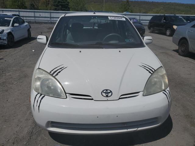 JT2BK12U710015677 - 2001 TOYOTA PRIUS WHITE photo 5