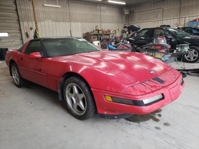 1G1YY238XM5106711 - 1991 CHEVROLET CORVETTE RED photo 4