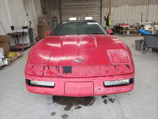 1G1YY238XM5106711 - 1991 CHEVROLET CORVETTE RED photo 5