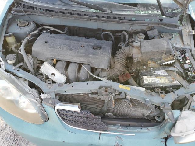 2T1BR32E47C786460 - 2007 TOYOTA COROLLA CE TEAL photo 11