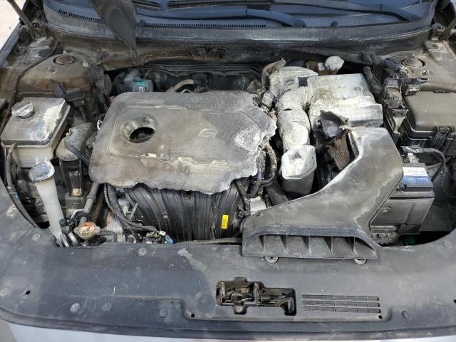 5NPE34AF0JH693857 - 2018 HYUNDAI SONATA SPORT GRAY photo 11