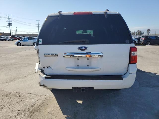 1FMFK15569LA09520 - 2009 FORD EXPEDITION EL XLT WHITE photo 6