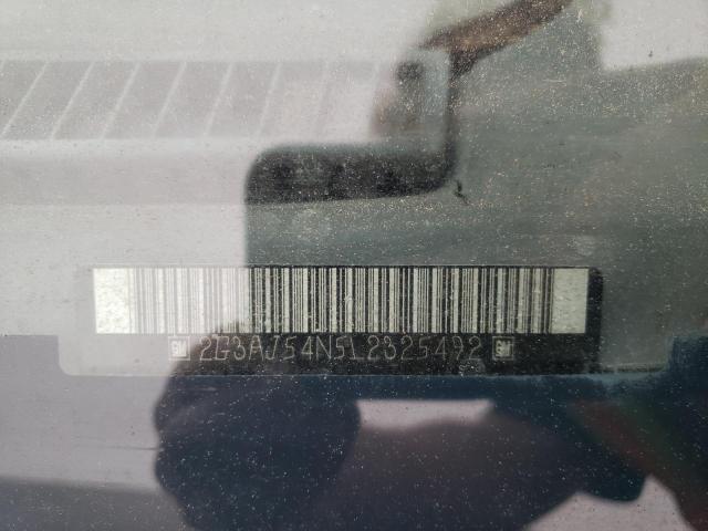 2G3AJ54N5L2325492 - 1990 OLDSMOBILE CUTLASS CI S Серый фото 12