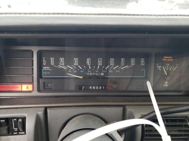 2G3AJ54N5L2325492 - 1990 OLDSMOBILE CUTLASS CI S Серый фото 9