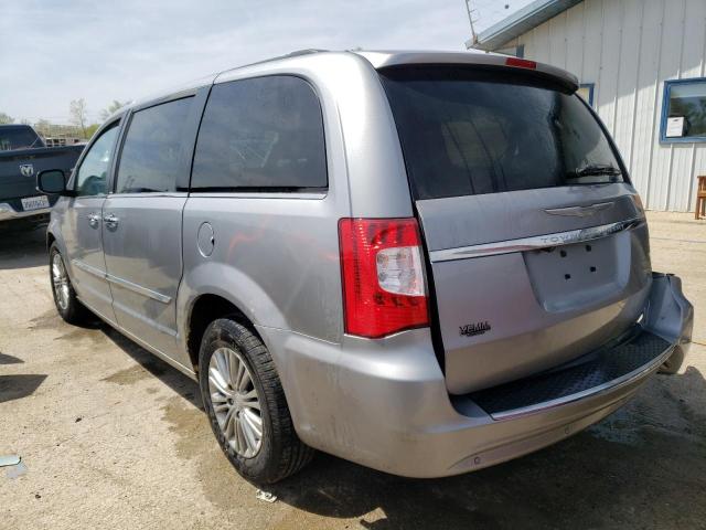 2C4RC1CG5DR716658 - 2013 CHRYSLER TOWN & COU TOURING L SILVER photo 2