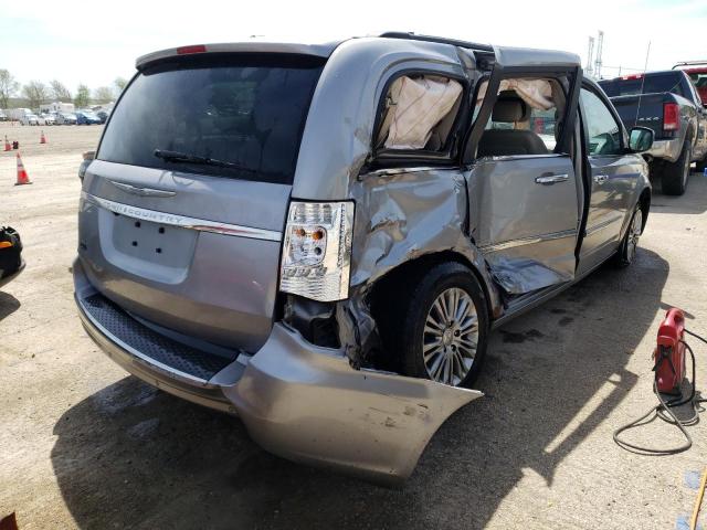 2C4RC1CG5DR716658 - 2013 CHRYSLER TOWN & COU TOURING L SILVER photo 3
