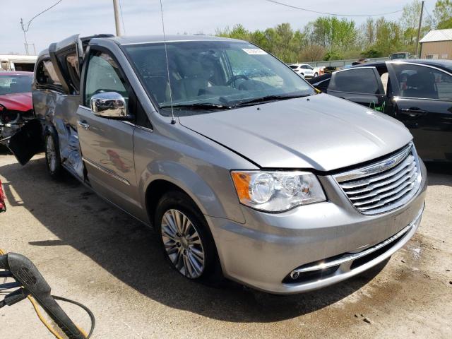 2C4RC1CG5DR716658 - 2013 CHRYSLER TOWN & COU TOURING L SILVER photo 4