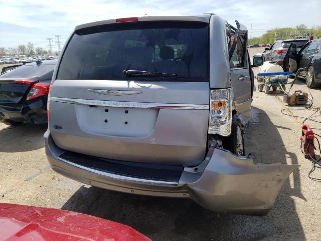 2C4RC1CG5DR716658 - 2013 CHRYSLER TOWN & COU TOURING L SILVER photo 6