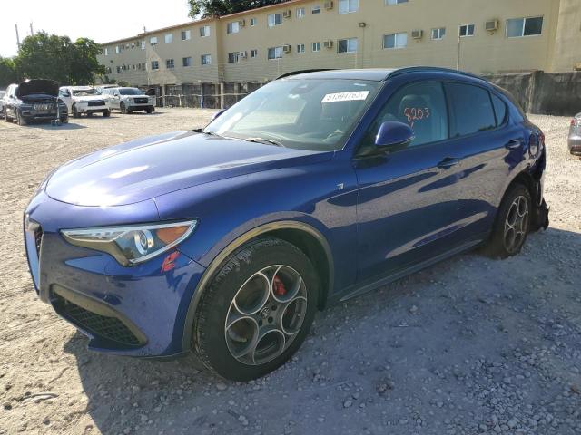 ZASPAKBN3N7D42502 - 2022 ALFA ROMEO STELVIO TI BLUE photo 1