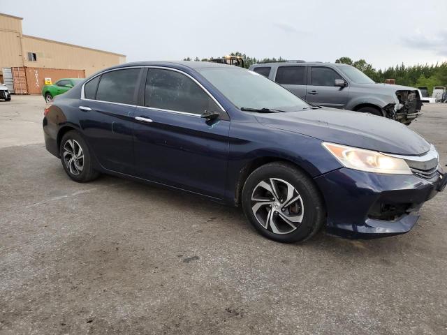 1HGCR2F35GA121306 - 2016 HONDA ACCORD LX BLUE photo 4