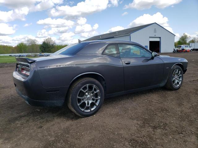 2C3CDZGG7HH641084 - 2017 DODGE CHALLENGER GT GRAY photo 3