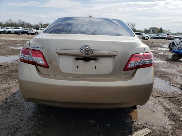 4T4BF3EK6BR149464 - 2011 TOYOTA CAMRY BASE TAN photo 6