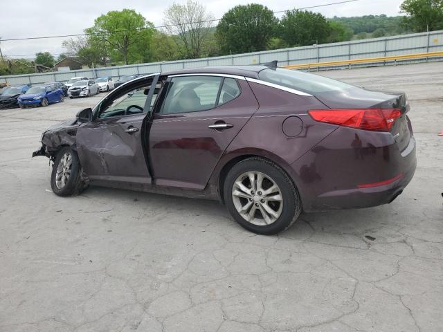 5XXGN4A72DG202040 - 2013 KIA OPTIMA EX MAROON photo 2