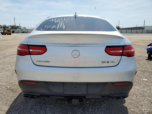 4JGED6EBXKA135499 - 2019 MERCEDES-BENZ GLE COUPE 43 AMG SILVER photo 6