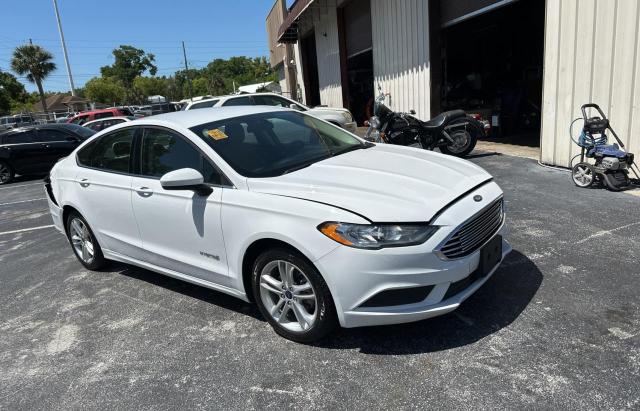 2018 FORD FUSION S HYBRID, 