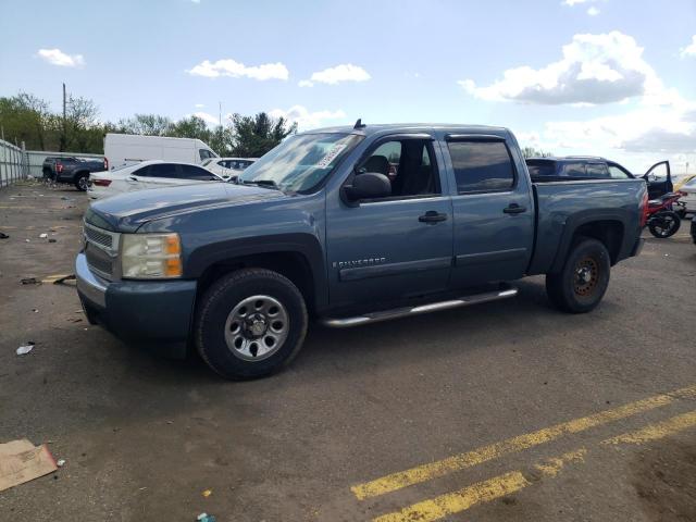 2GCEK13C471513116 - 2007 CHEVROLET SILVERADO K1500 CREW CAB GREEN photo 1