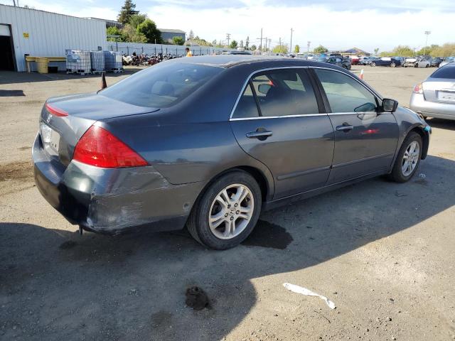 1HGCM567X6A067244 - 2006 HONDA ACCORD EX GRAY photo 3