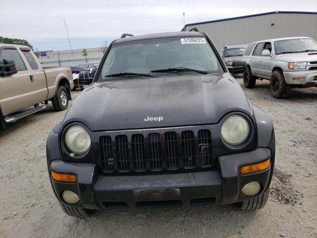 1J4GK58K14W133598 - 2004 JEEP LIBERTY LIMITED BLACK photo 5