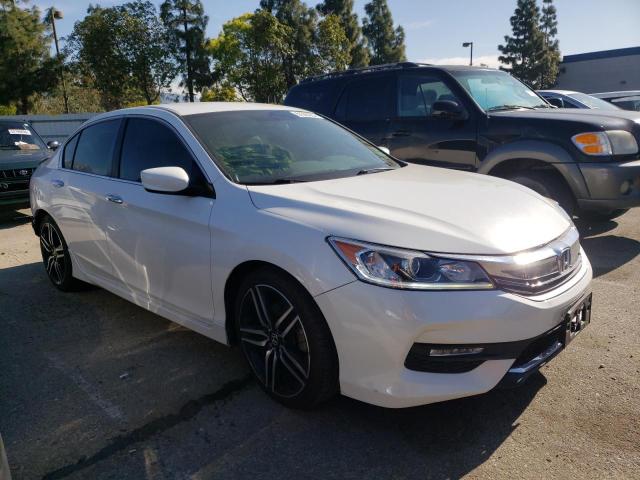 1HGCR2F55GA123543 - 2016 HONDA ACCORD SPORT WHITE photo 4