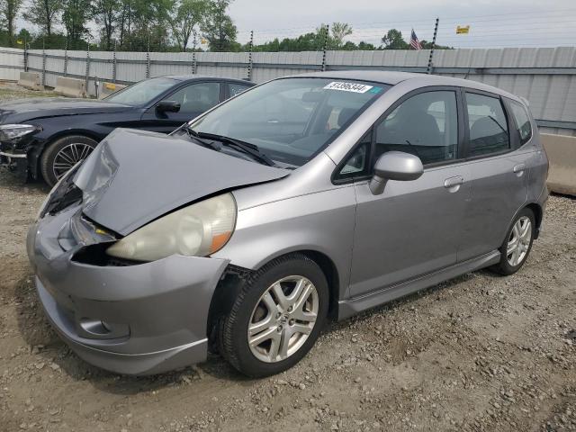JHMGD37607S054863 - 2007 HONDA FIT S 银色 照片 1
