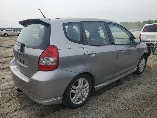 JHMGD37607S054863 - 2007 HONDA FIT S 银色 照片 3