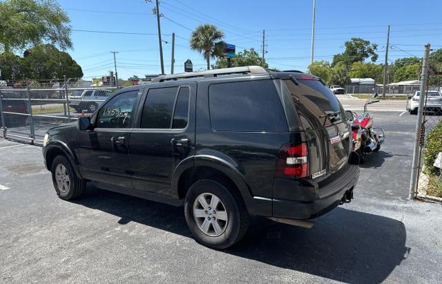 1FMEU63E09UA43890 - 2009 FORD EXPLORER XLT BLACK photo 3