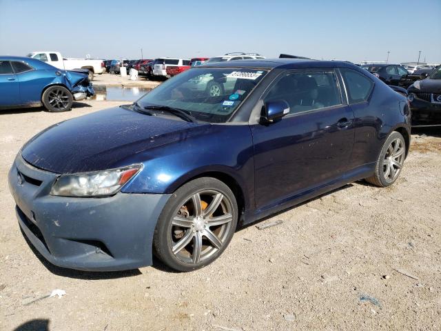 JTKJF5C73B3005986 - 2011 TOYOTA SCION TC BLUE photo 1