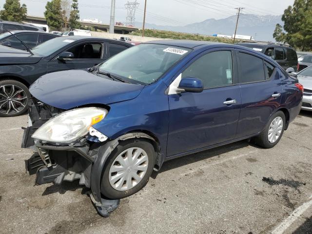 3N1CN7AP5EK463189 - 2014 NISSAN VERSA S BLUE photo 1