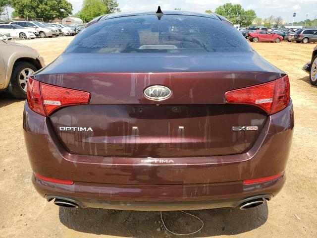 5XXGN4A71CG061539 - 2012 KIA OPTIMA EX PURPLE photo 6