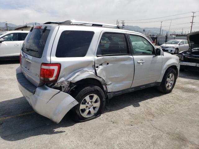 1FMCU0EG5BKC42339 - 2011 FORD ESCAPE LIMITED SILVER photo 3