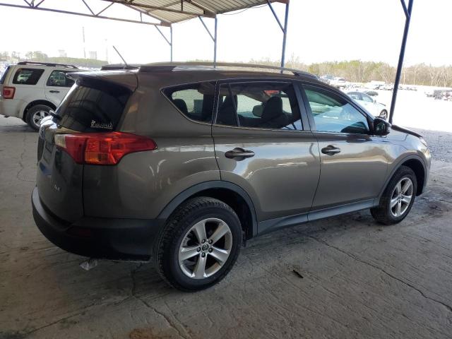 2T3WFREV5FW212155 - 2015 TOYOTA RAV4 XLE BROWN photo 3