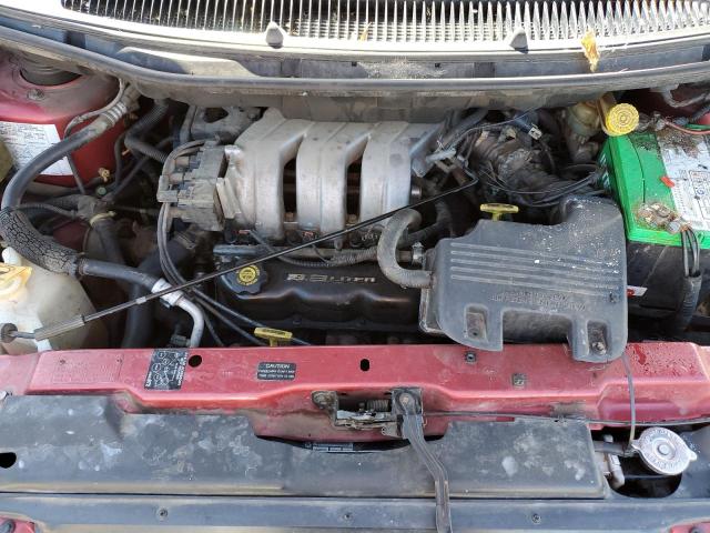 1B4GP45R0TB505390 - 1996 DODGE CARAVAN SE RED photo 12