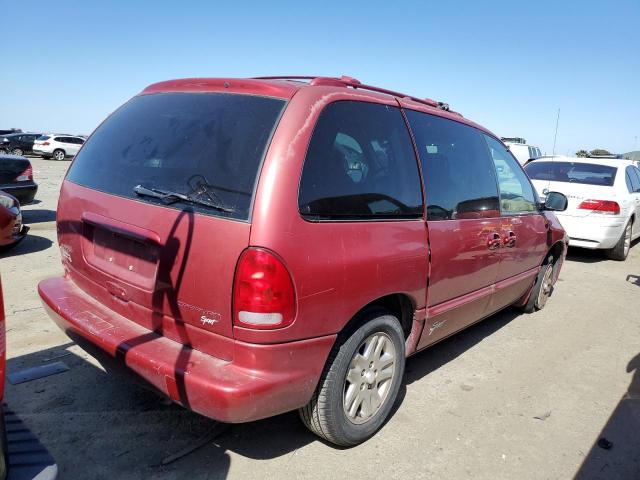 1B4GP45R0TB505390 - 1996 DODGE CARAVAN SE RED photo 3