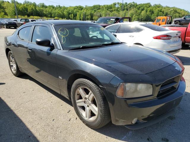 2B3KA43G28H248913 - 2008 DODGE CHARGER BLACK photo 4