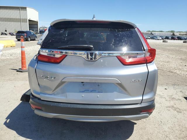 5J6RW2H52HL022586 - 2017 HONDA CR-V EX SILVER photo 6