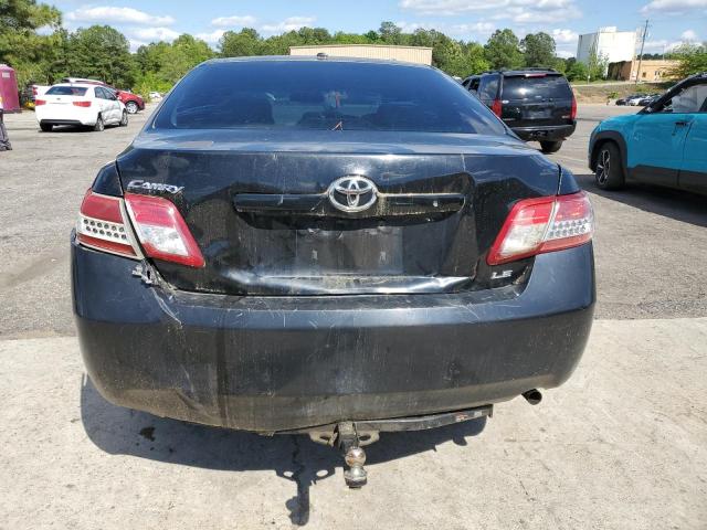 4T1BF3EKXBU192828 - 2011 TOYOTA CAMRY BASE BLACK photo 6